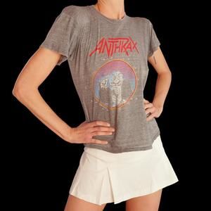 Vintage 80s Anthrax “Don’t You F@#’n Look At Me!” grey tshirt